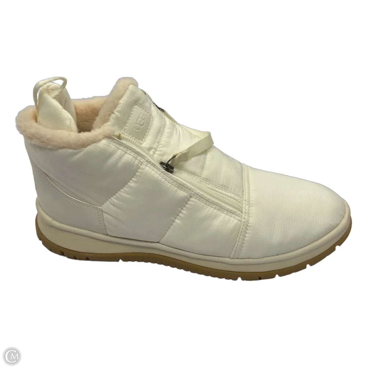 Boots Designer By Ugg In White, Size: 10