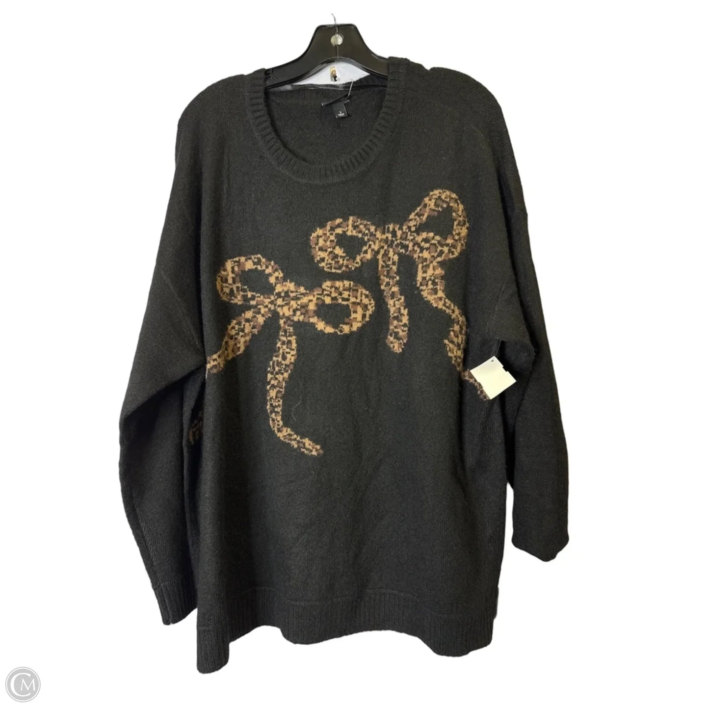 Sweater By Torrid In Black, Size: 1x