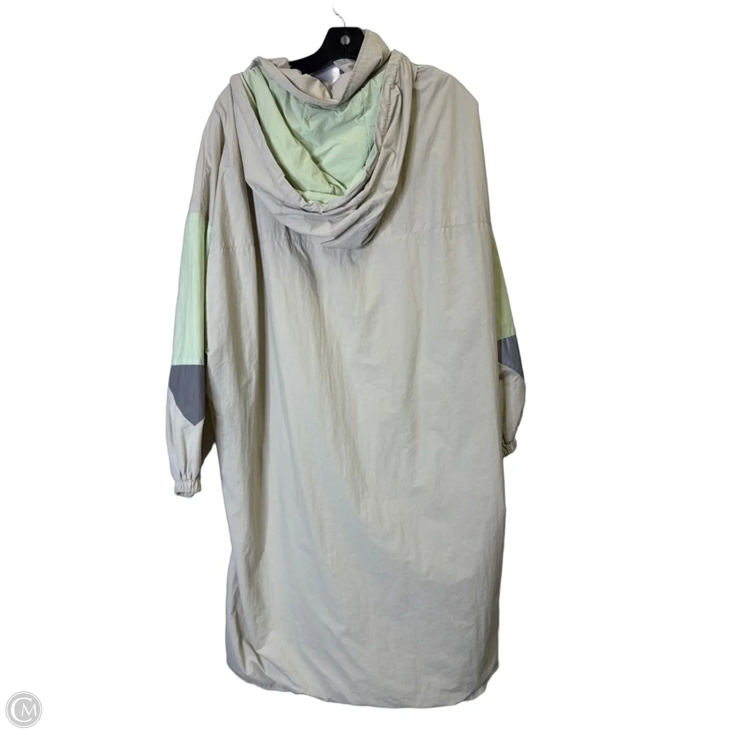 Jacket Windbreaker By Zara In Beige, Size: S