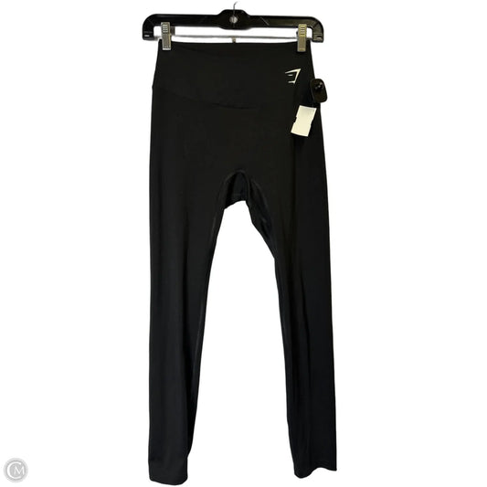 Athletic Leggings Capris By Gym Shark In Black, Size: M