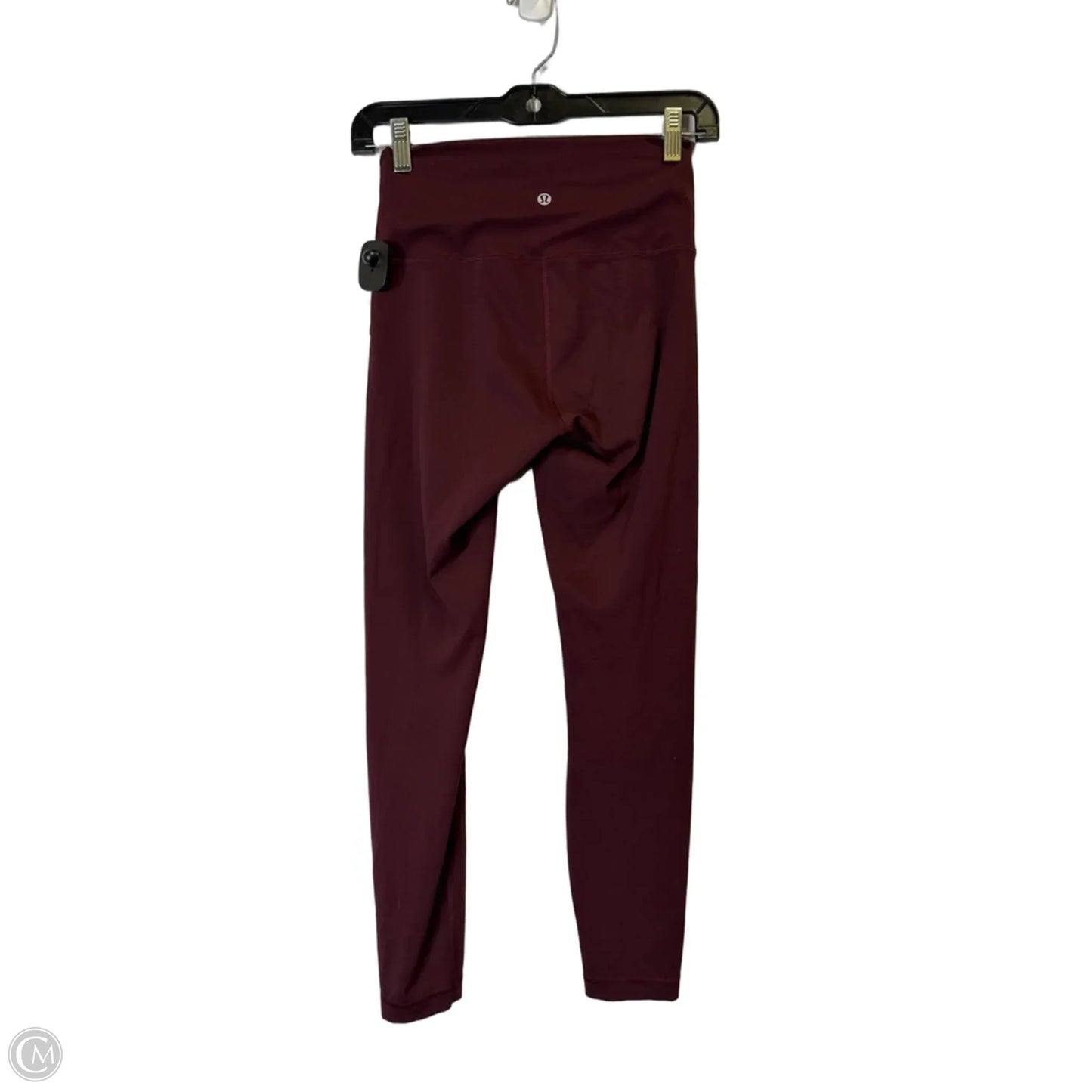 Athletic Leggings By Lululemon In Red, Size: 6