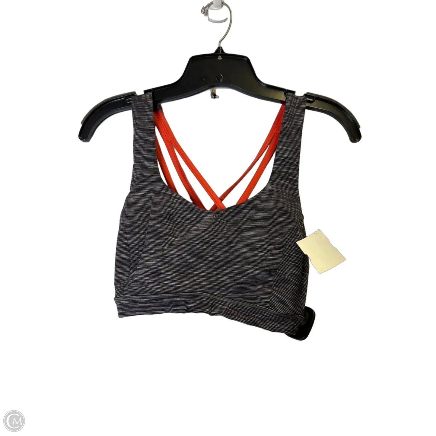 Athletic Bra By Lululemon In Grey, Size: 4