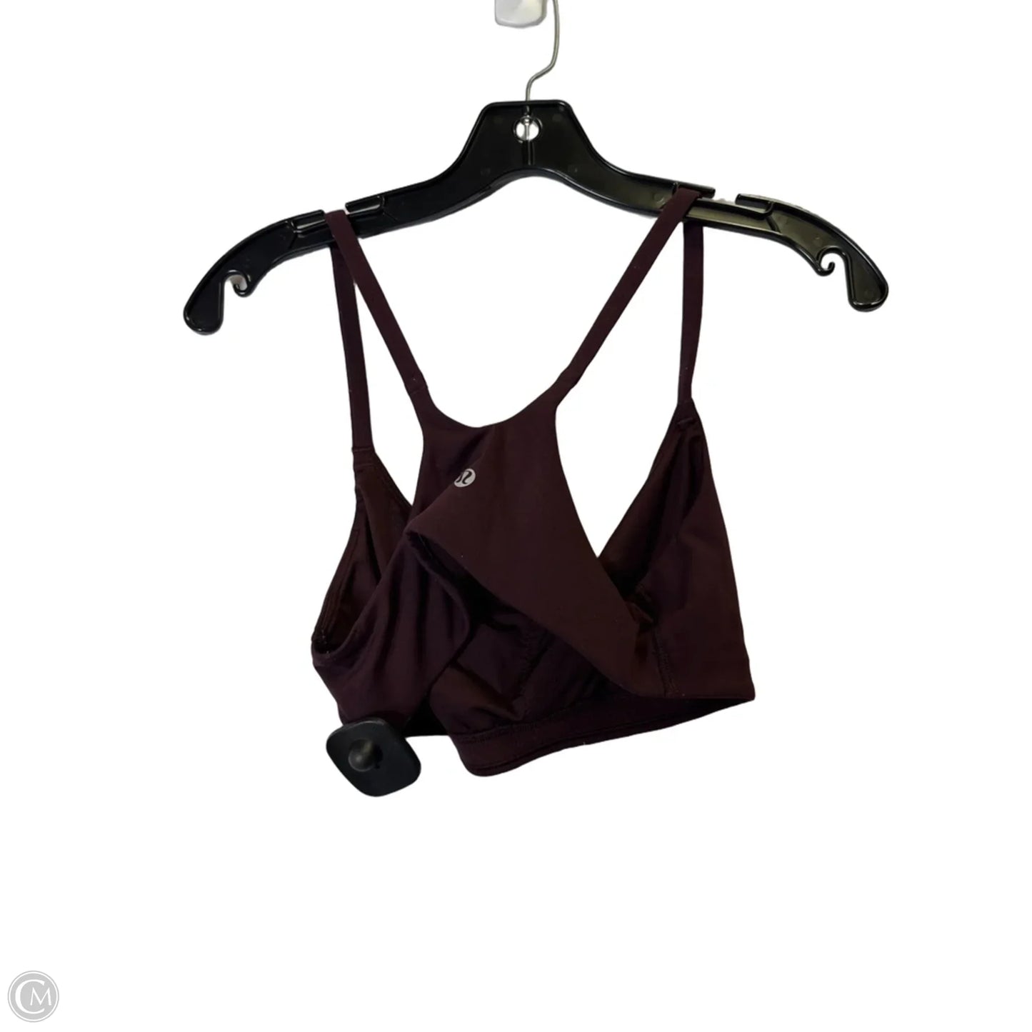 Athletic Bra By Lululemon In Maroon, Size: 10