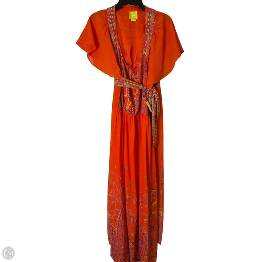 Dress Casual Maxi By Maeve In Red, Size: 12