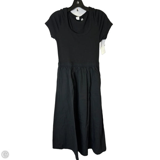 Dress Party Midi By Gap In Black, Size: S