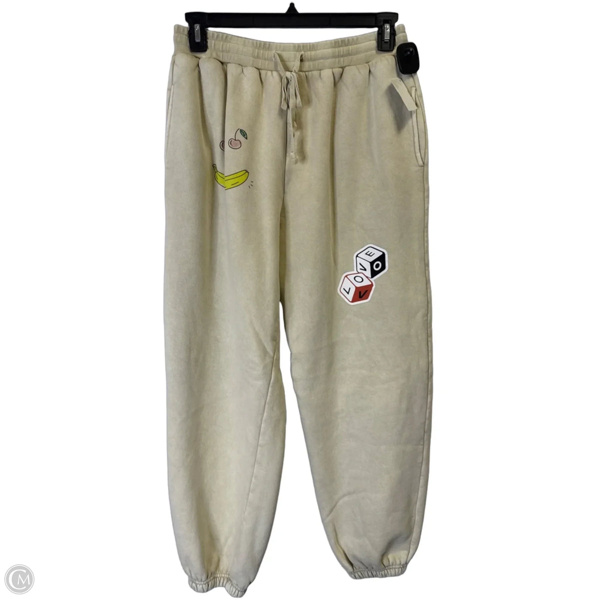 Pants Joggers By Easel In Yellow, Size: L
