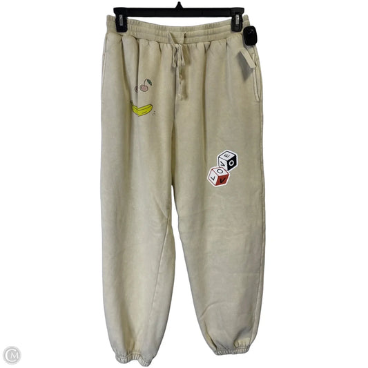 Pants Joggers By Easel In Yellow, Size: L