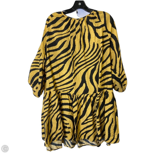 Dress Casual Short By H&m In Animal Print, Size: M