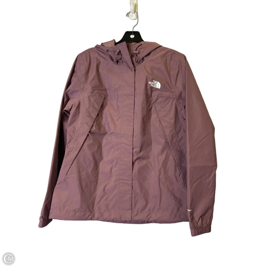 Coat Raincoat By The North Face In Purple, Size: S