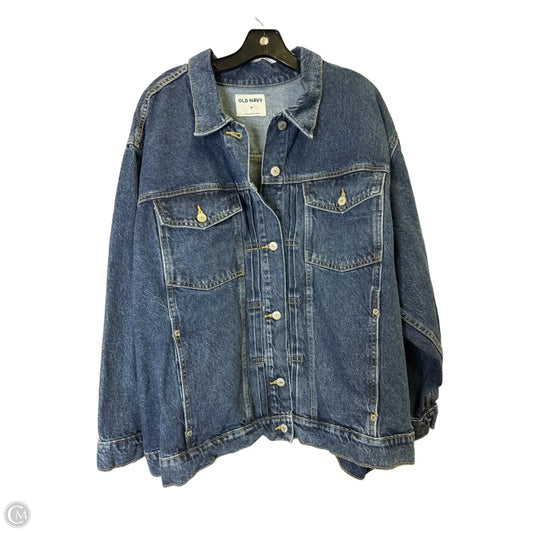Jacket Denim By Old Navy In Blue Denim, Size: 4x