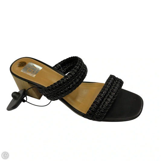 Sandals Heels Block By Dolce Vita In Black, Size: 10