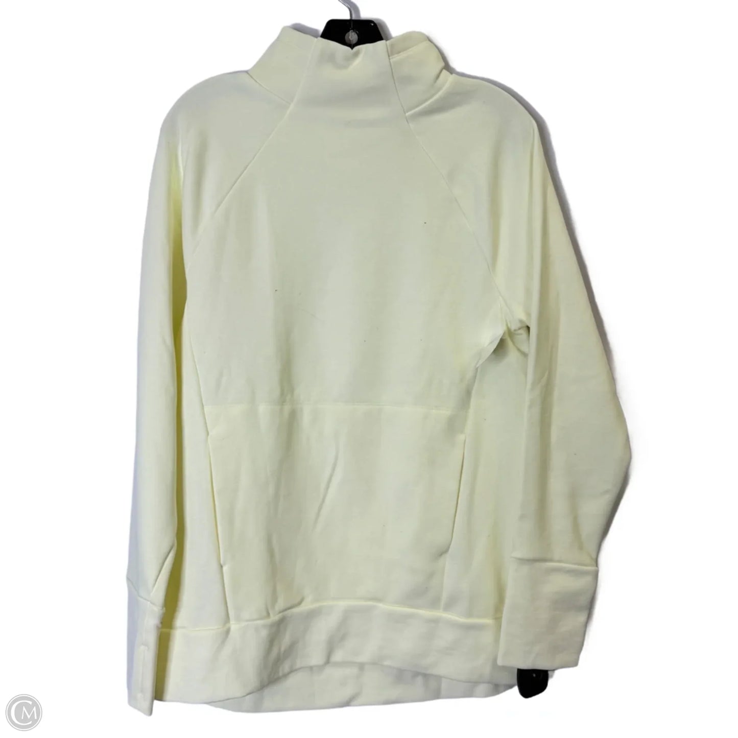 Sweatshirt Collar By Fabletics In Cream, Size: M