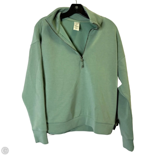 Sweatshirt Crewneck By Members Mark In Green, Size: S