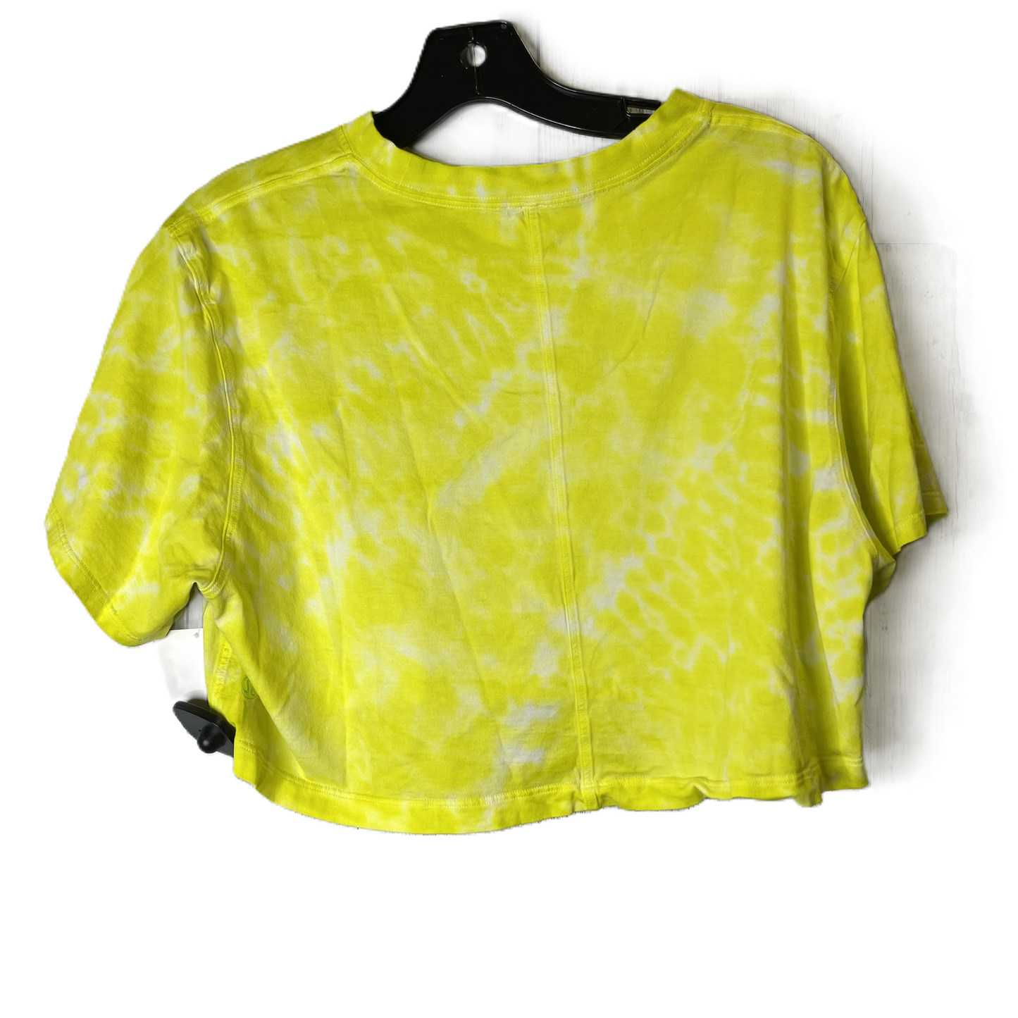 Yellow Athletic Top Short Sleeve By Lululemon