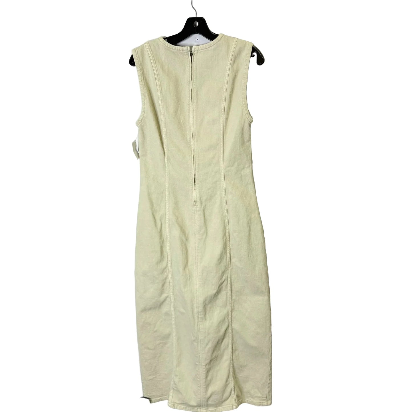 Dress Casual Maxi By Abercrombie And Fitch In Beige, Size: M TALL