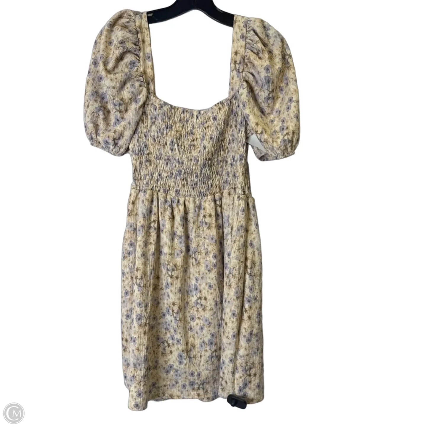 Dress Casual Short By H&m In Floral Print, Size: Xl