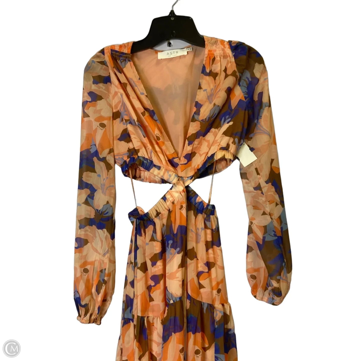 Dress Casual Maxi By Astr In Orange, Size: Xs