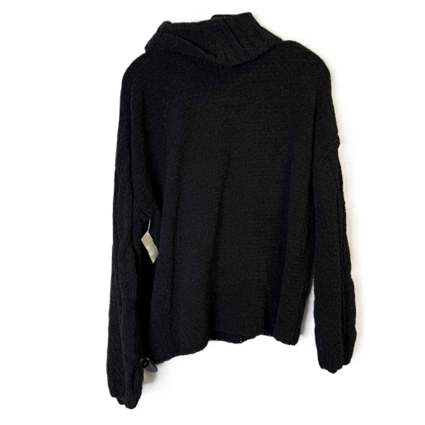 Sweater By Seven 7 In Black, Size: M