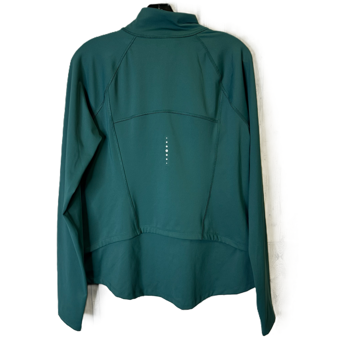 Athletic Jacket By Tek Gear In Green, Size: L