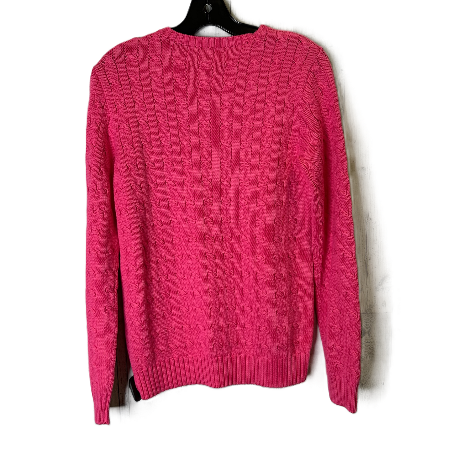 Sweater By Ralph Lauren In Pink, Size: L