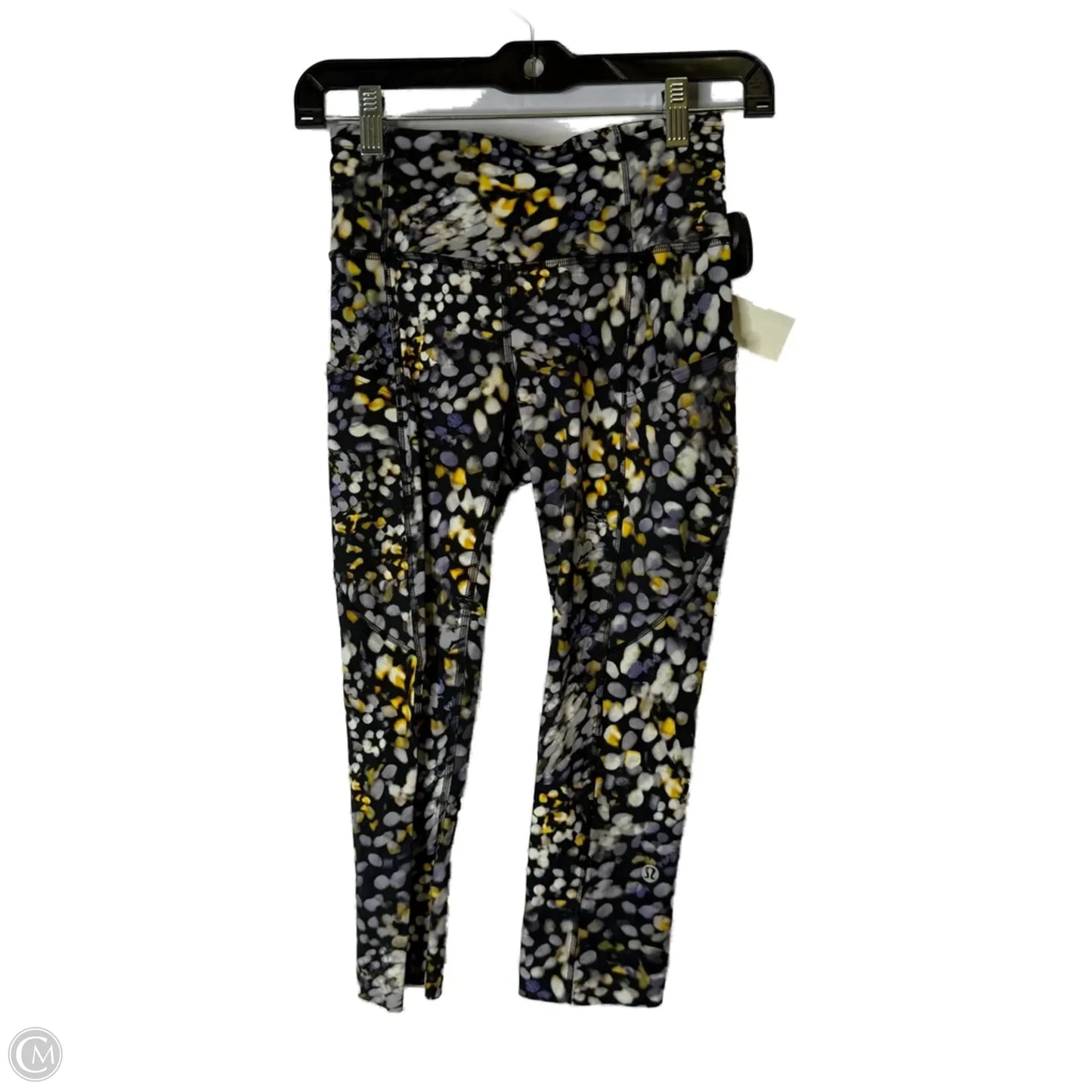 Athletic Capris By Lululemon In Black, Size: Xs