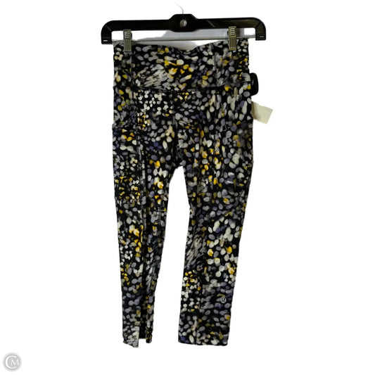 Athletic Capris By Lululemon In Black, Size: Xs