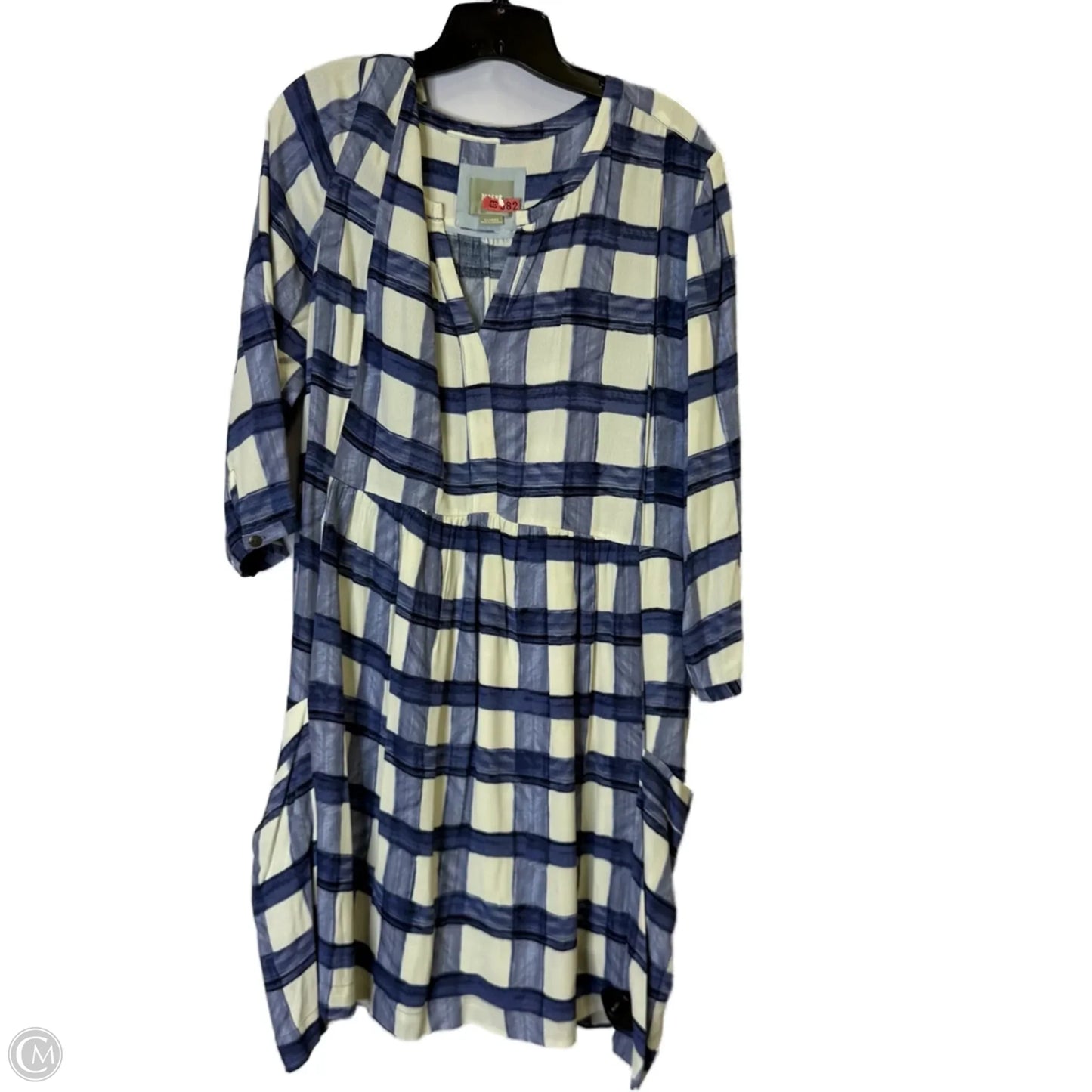 Dress Casual Midi By Maeve In Blue, Size: Xl