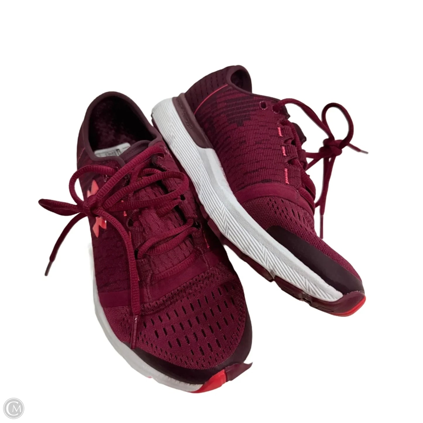 Shoes Athletic By Under Armour In Red, Size: 6