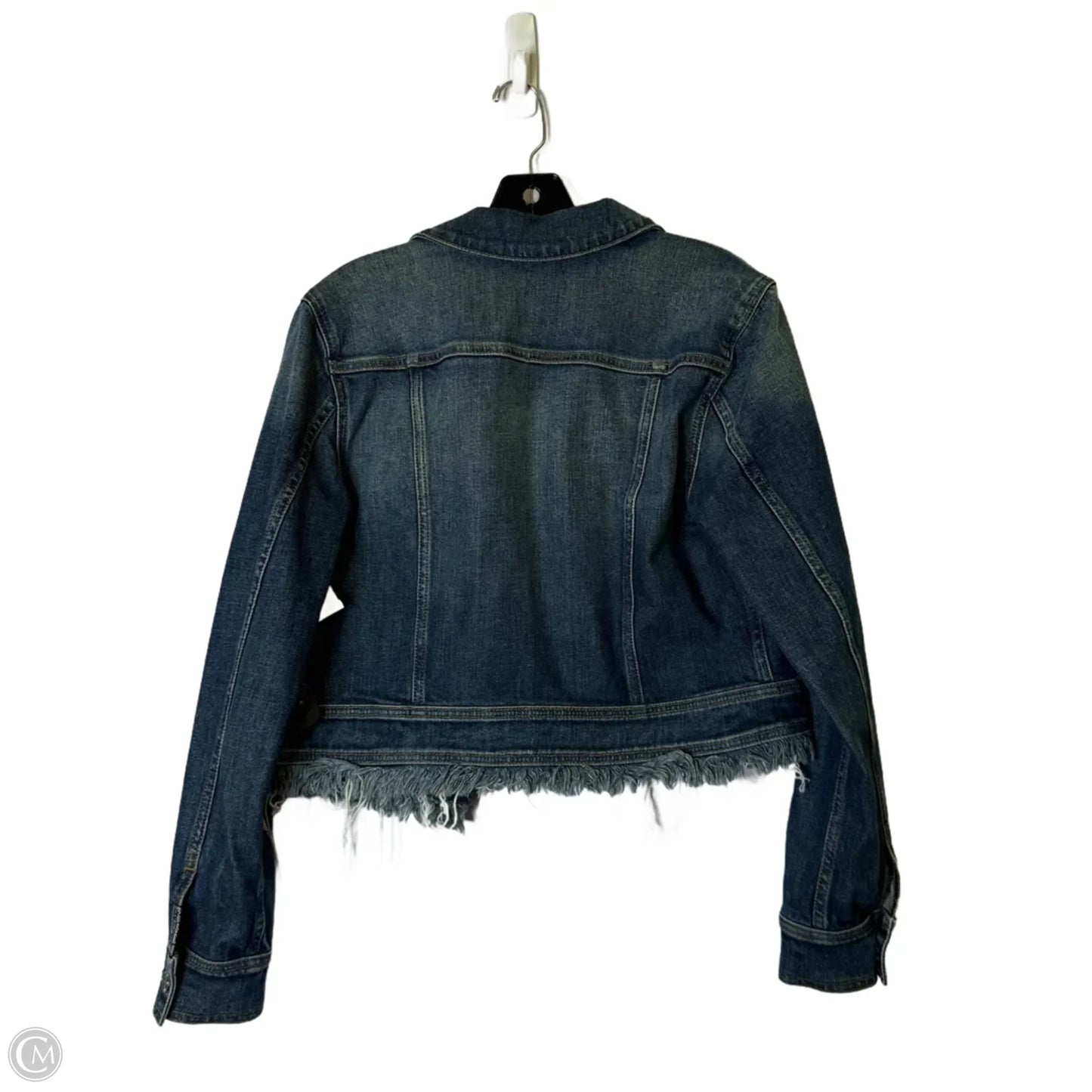 Jacket Denim By 7 For All Mankind In Blue Denim, Size: S