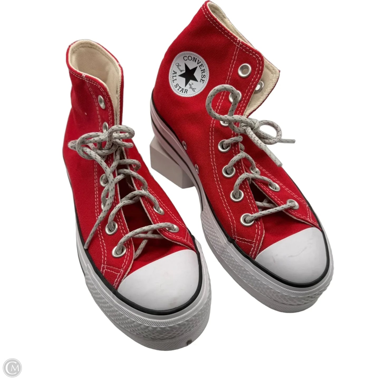 Shoes Sneakers Platform By Converse In Red, Size: 6