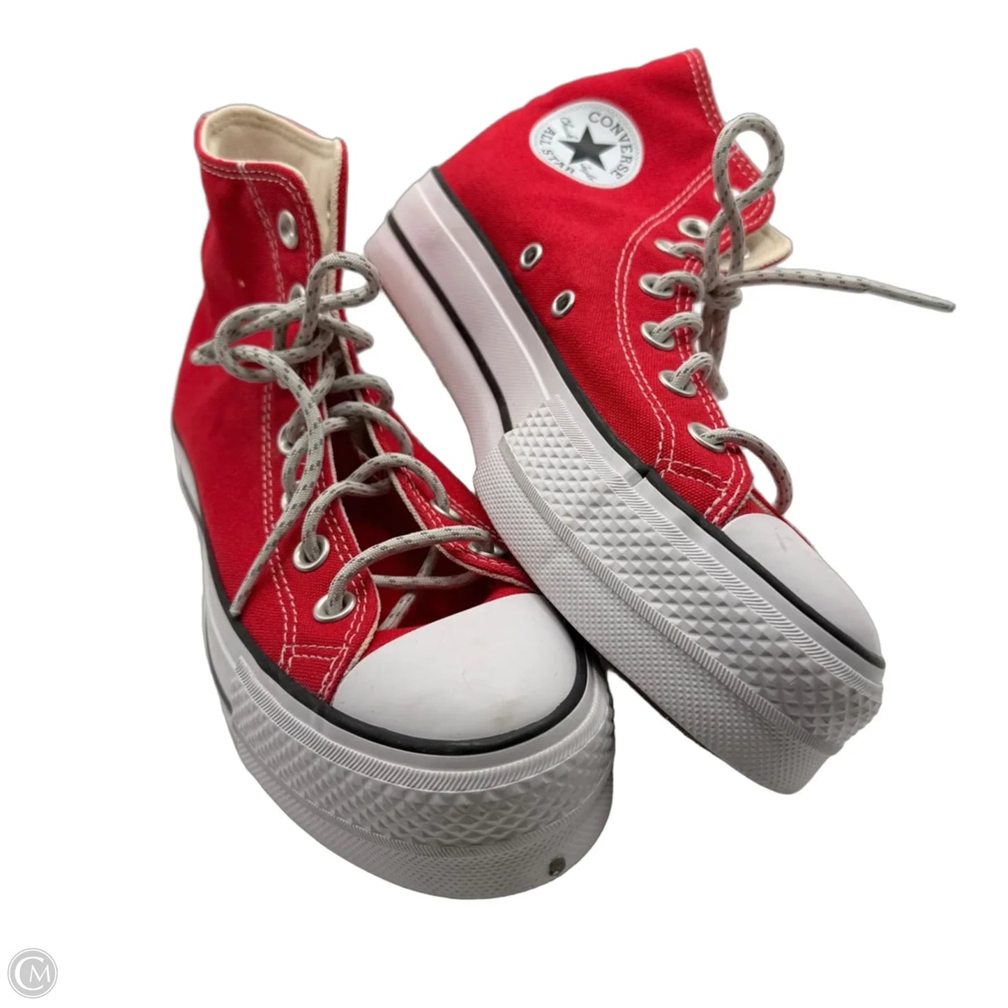 Shoes Sneakers Platform By Converse In Red, Size: 6