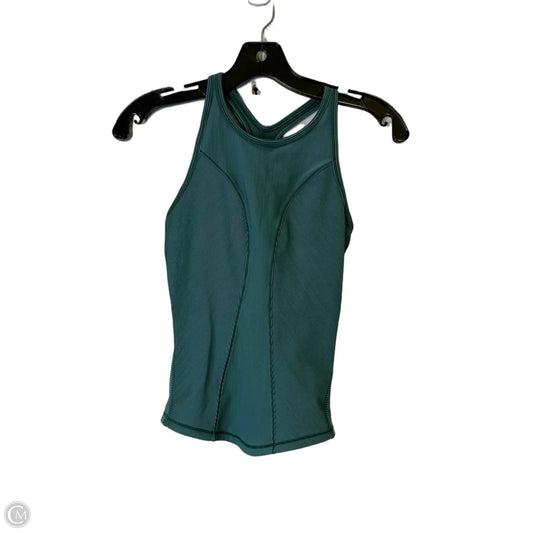 Athletic Tank Top By Lululemon In Blue, Size: Xs