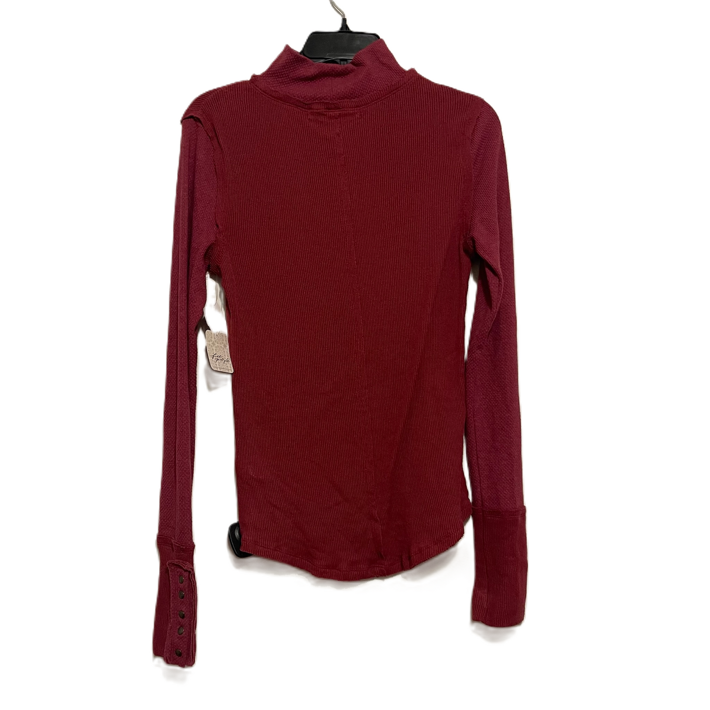 Top Long Sleeve By Free People In Red, Size: M