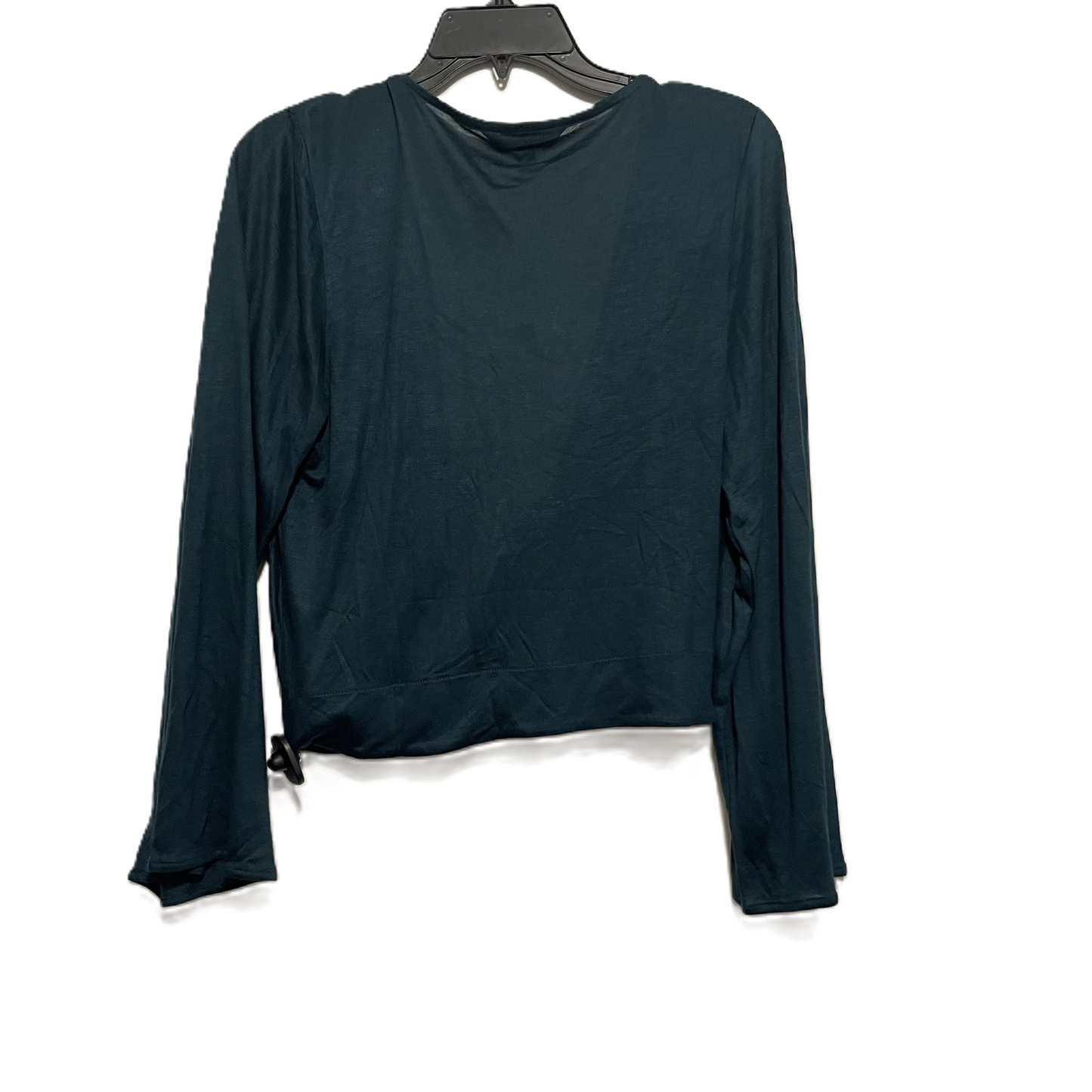 Top Long Sleeve By Banana Republic In Teal, Size: L