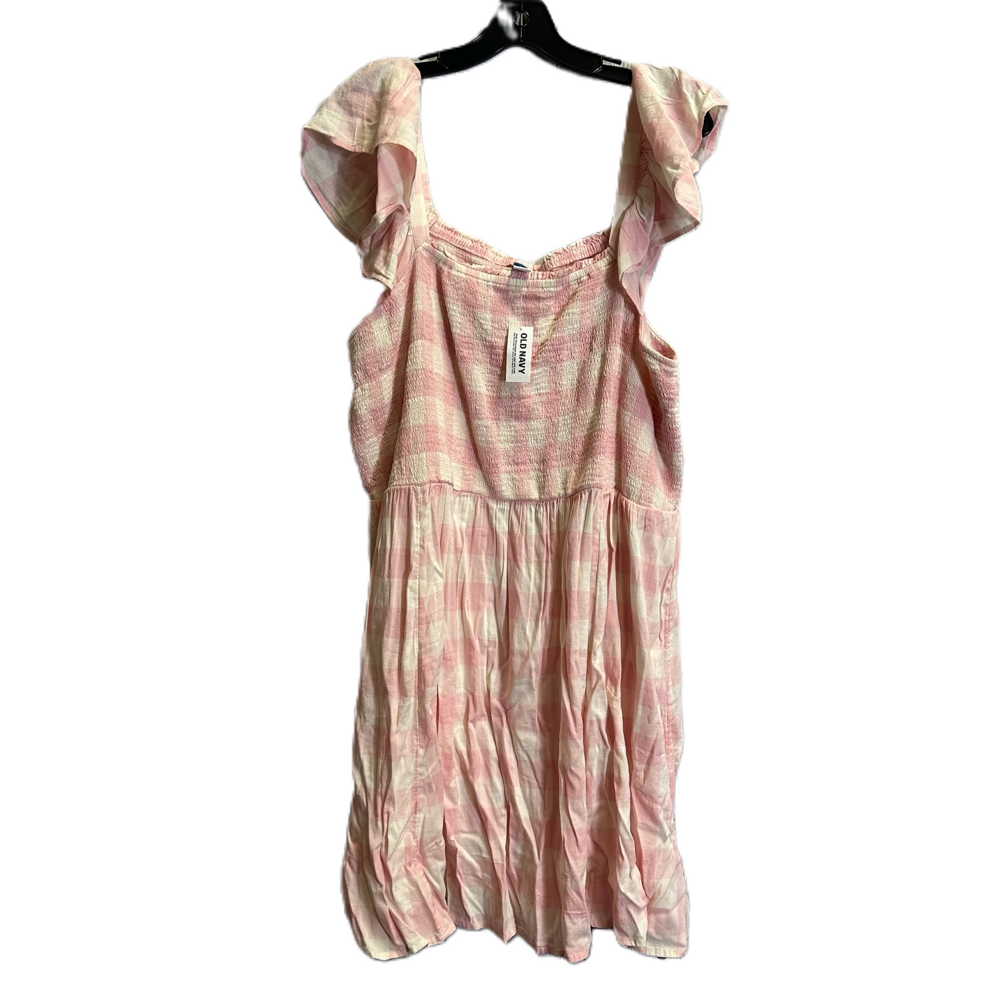 Dress Casual Short By Old Navy In Pink, Size: 2x