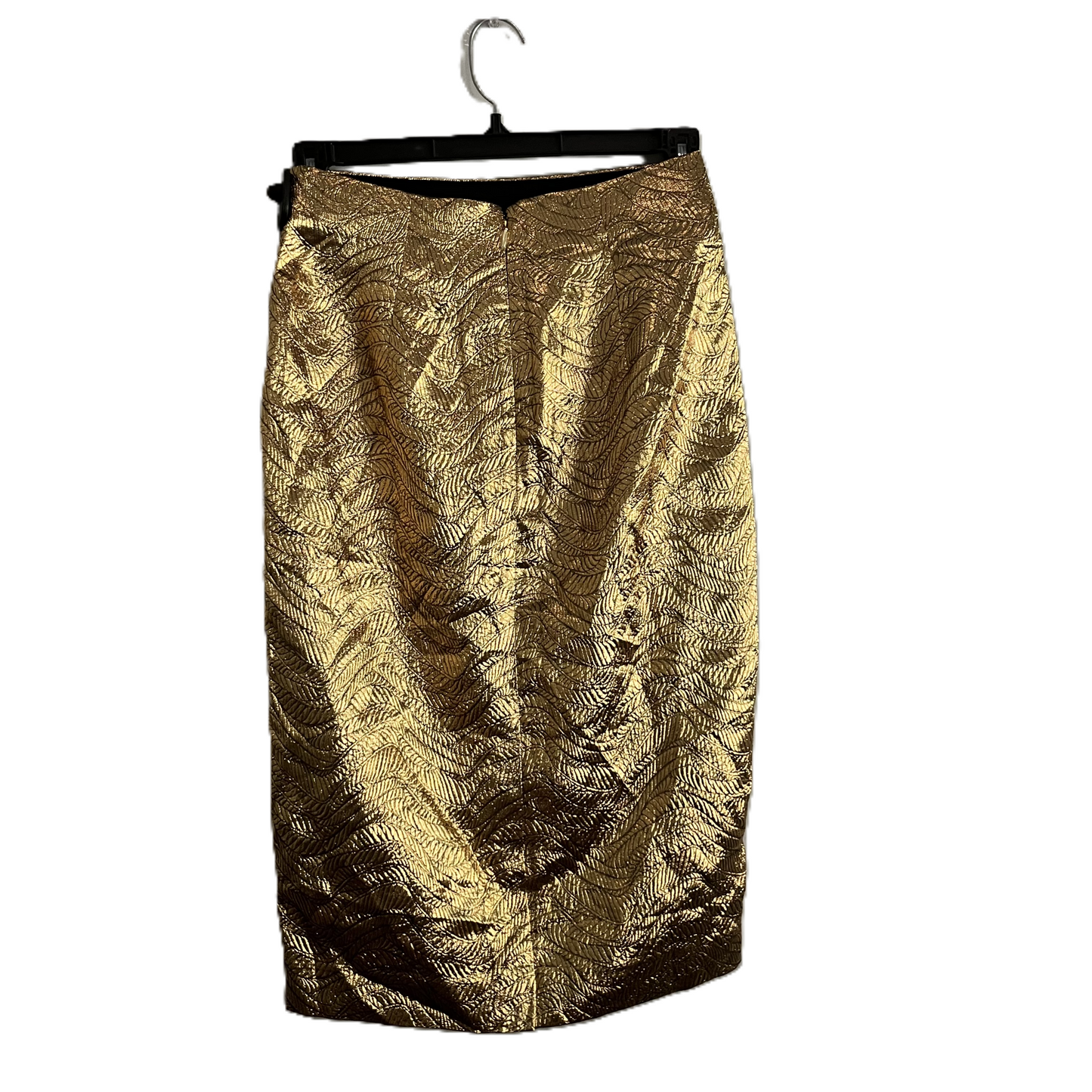 Skirt Midi By J. Crew In Gold, Size: 4