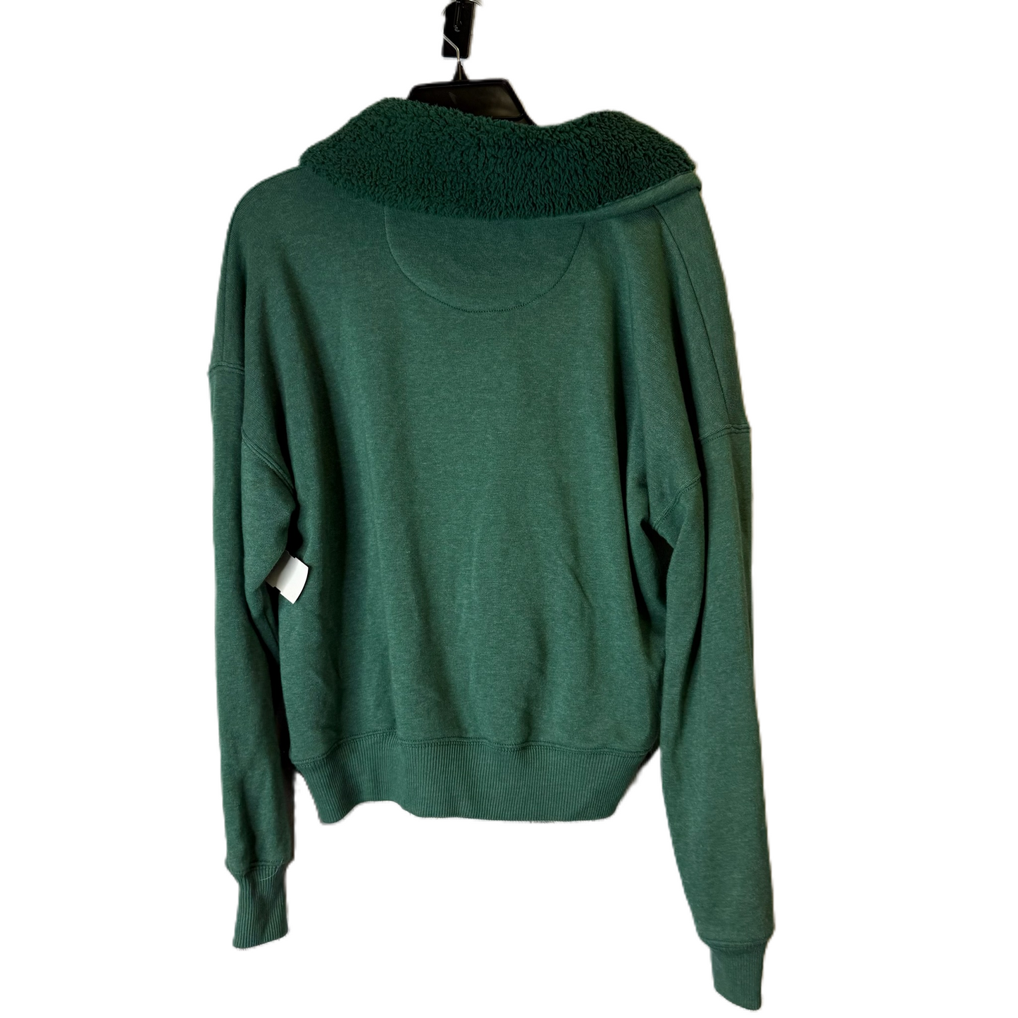 Sweatshirt Collar By American Eagle In Green, Size: S