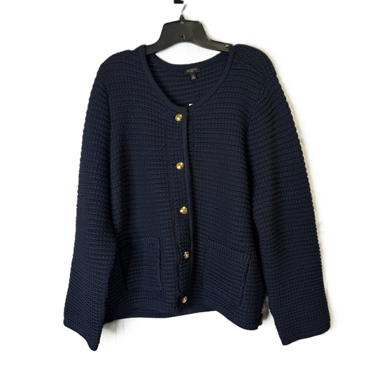 Cardigan By Talbots In Navy, Size: 2x