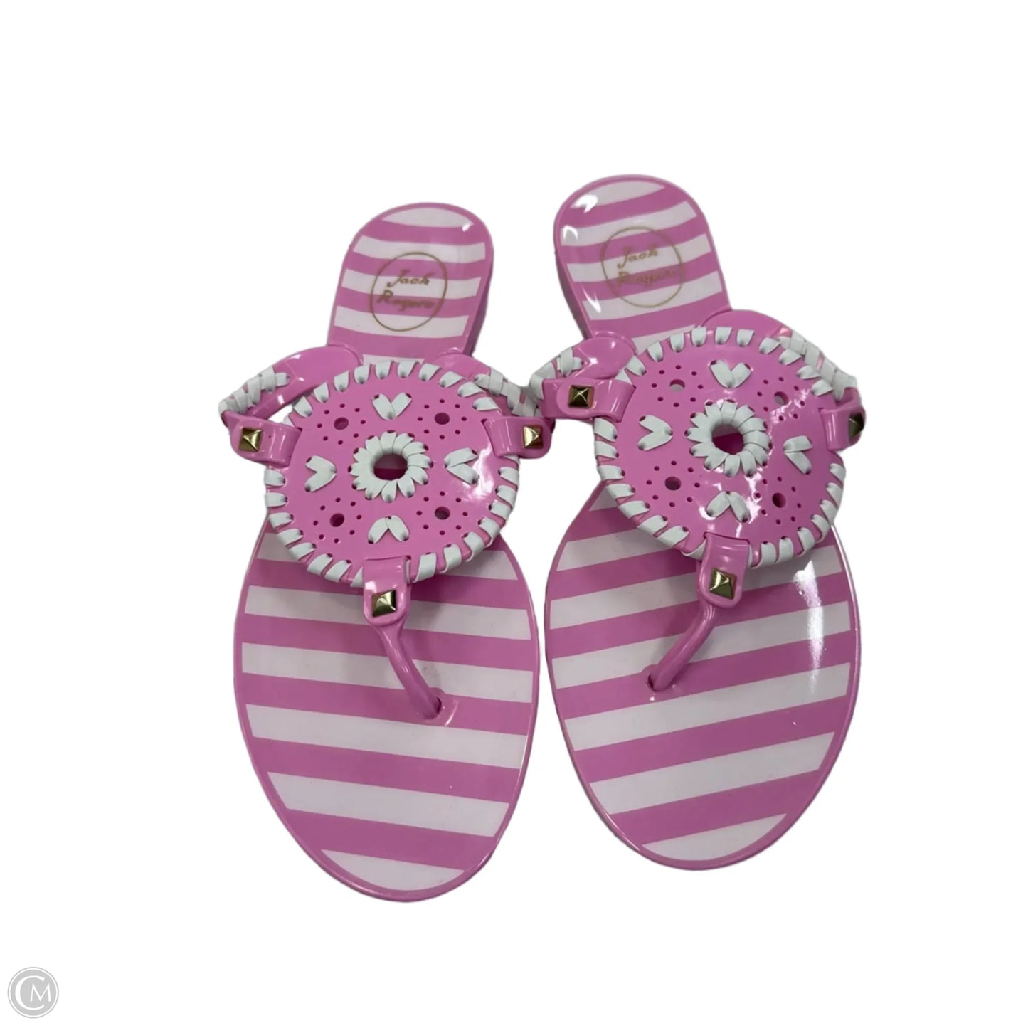 Sandals Flats By Jack Rogers In Pink, Size: 7