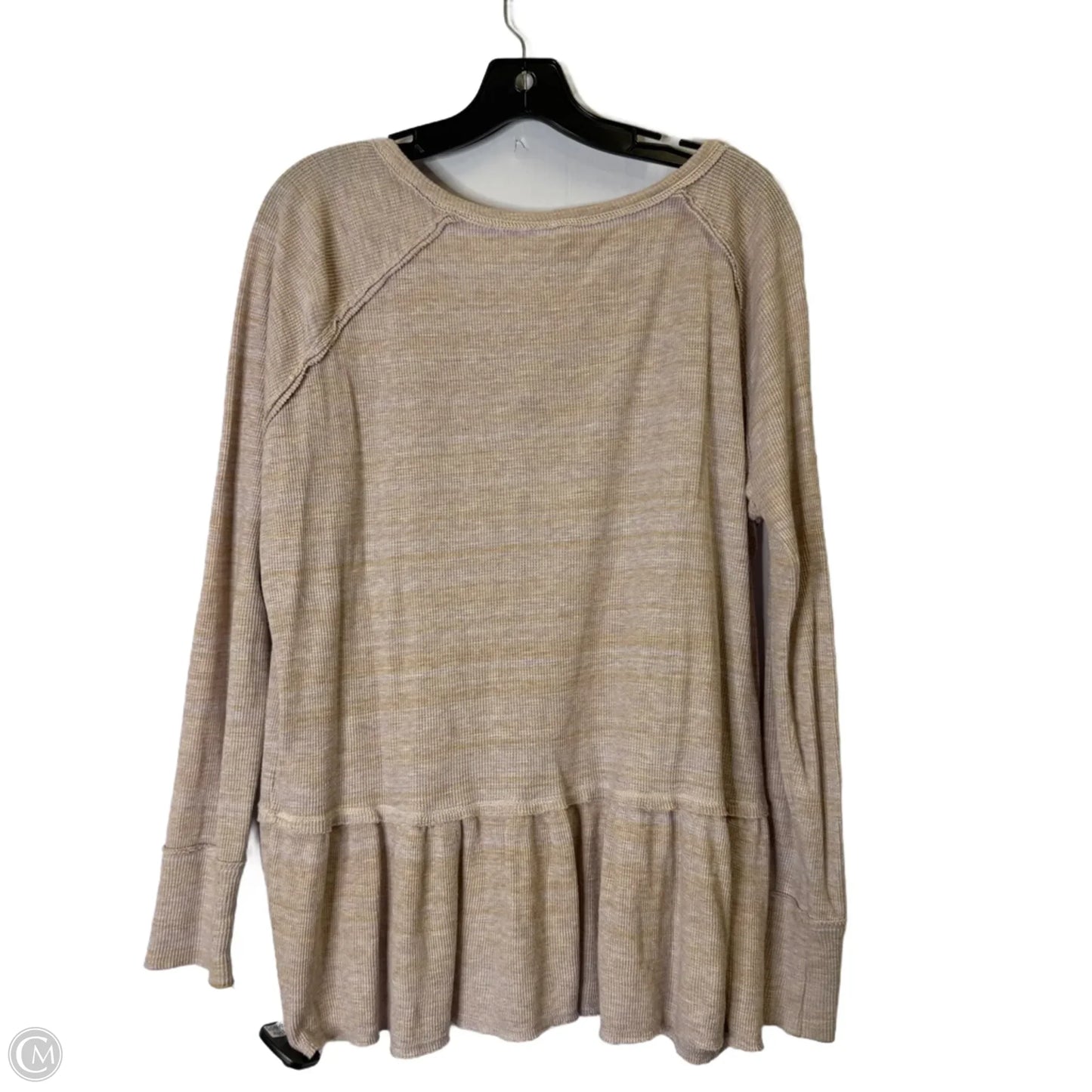 Top Long Sleeve By We The Free In Purple, Size: M