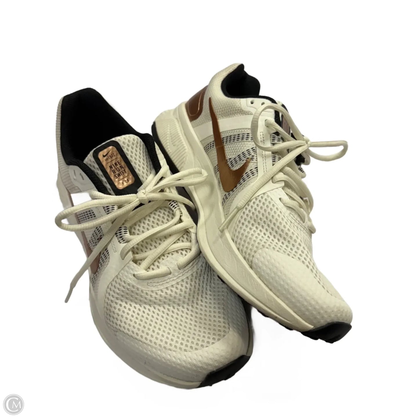 Shoes Athletic By Nike In Cream, Size: 9.5