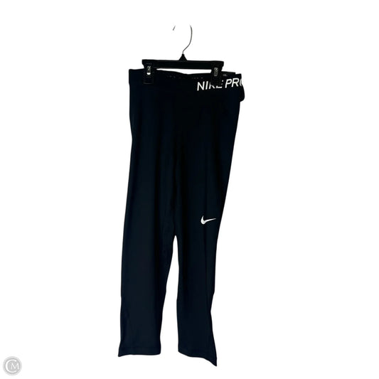 Athletic Leggings Capris By Nike Apparel In Black, Size: Xs