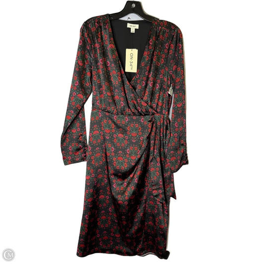 Dress Party Midi By On 34th In Black & Red, Size: M