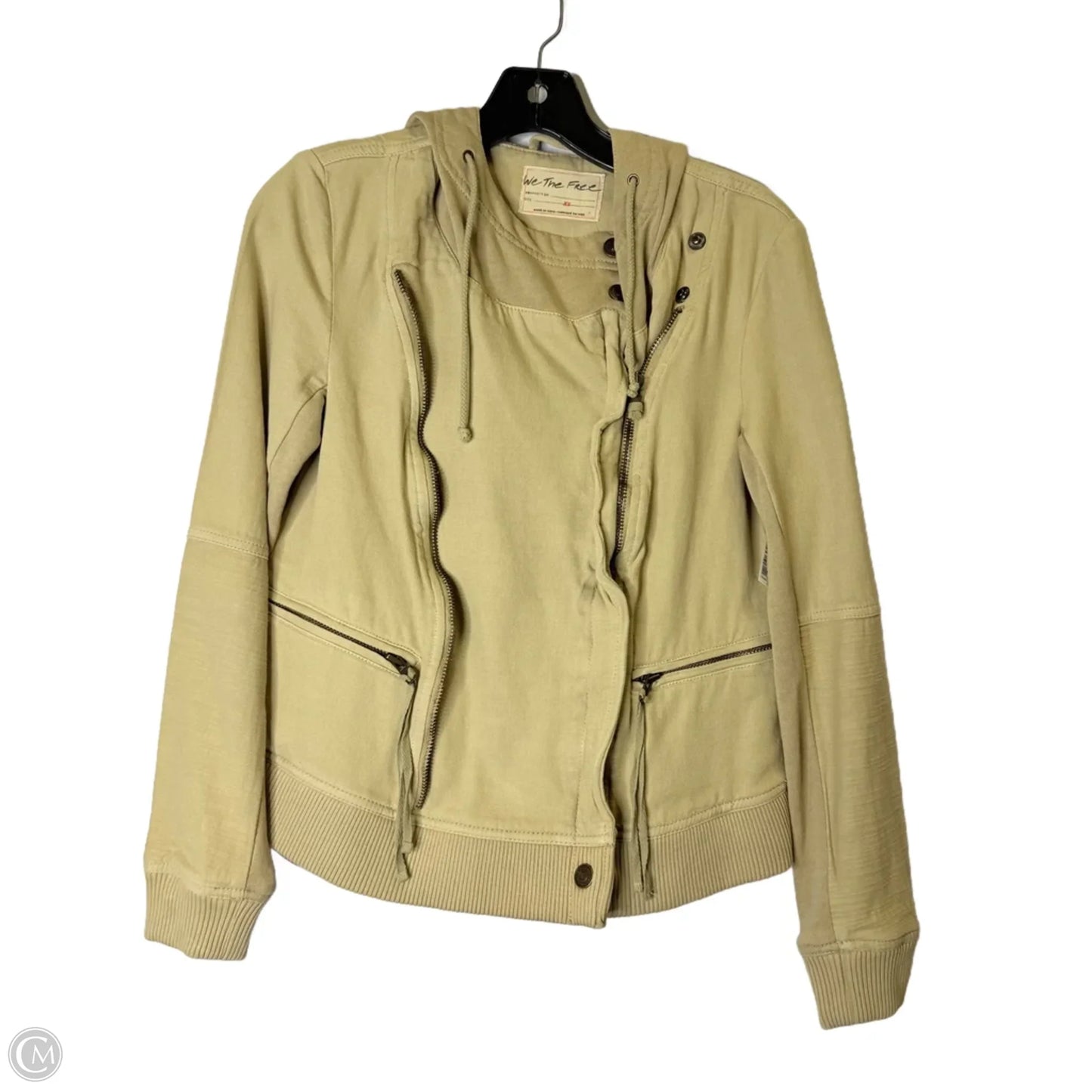 Jacket Moto By We The Free In Tan, Size: Xs