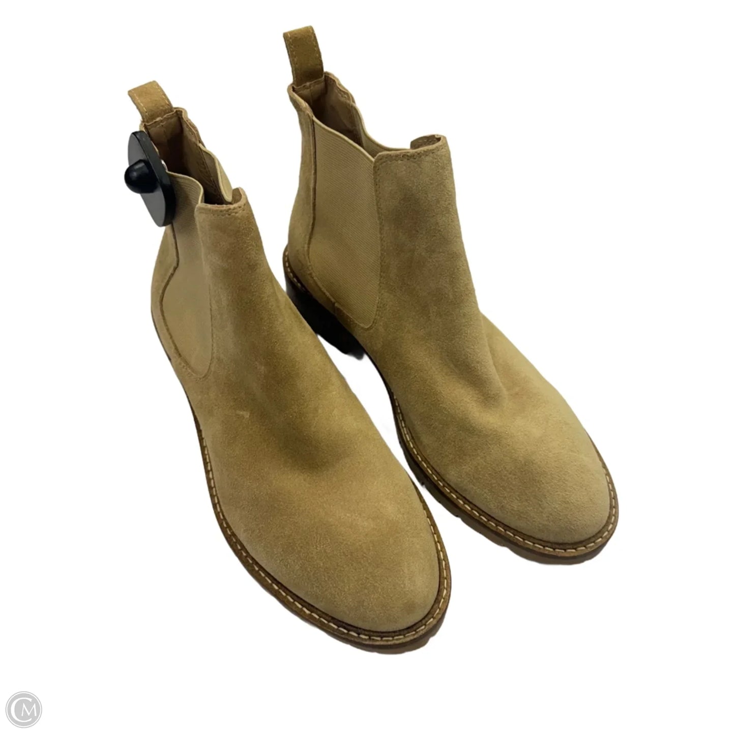 Boots Ankle Flats By Steve Madden In Tan, Size: 8.5