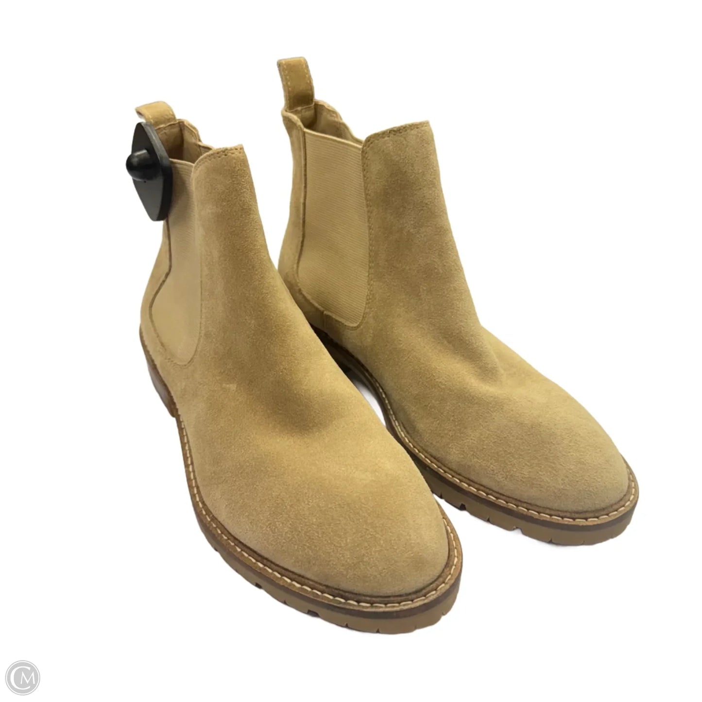 Boots Ankle Flats By Steve Madden In Tan, Size: 8.5