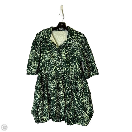 Dress Casual Short By Shein In Green, Size: 1x