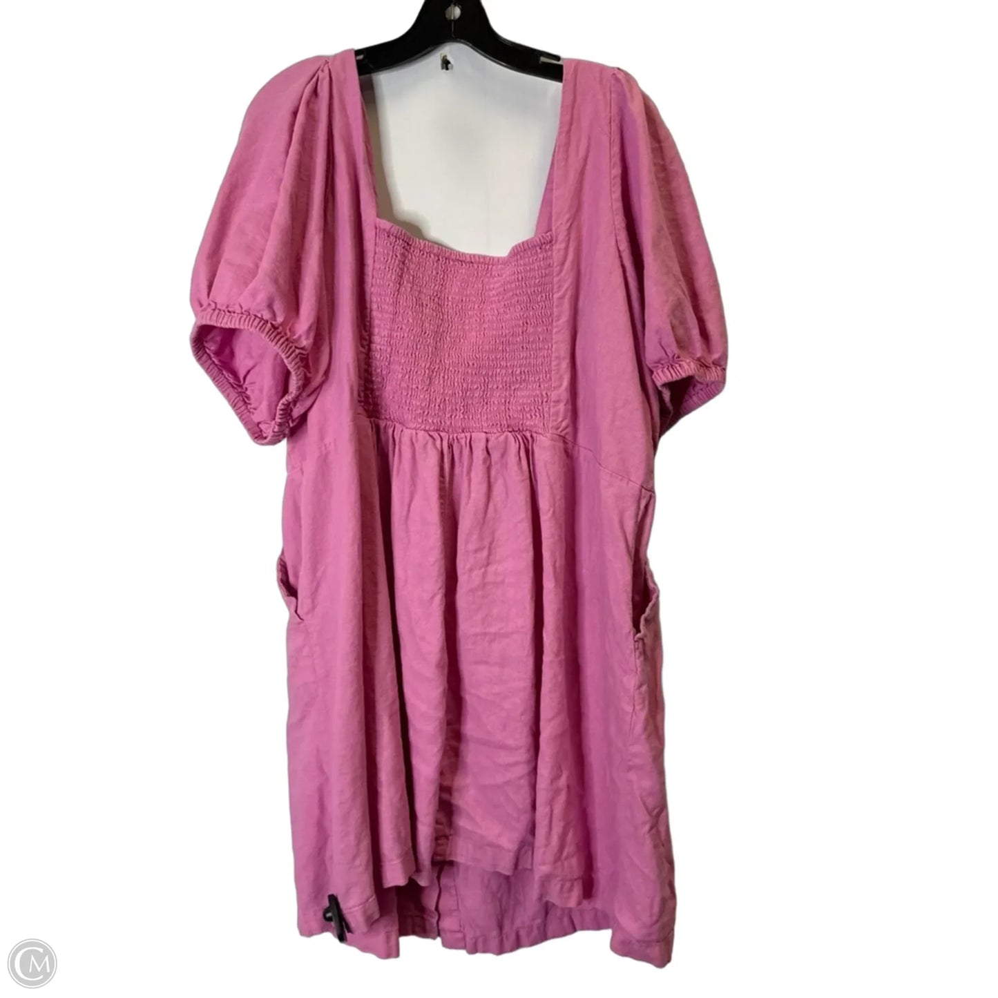 Dress Casual Short By Old Navy In Pink, Size: 3x