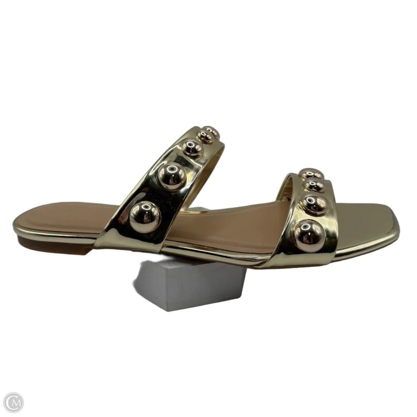 Sandals Flats By Inc In Gold, Size: 8.5