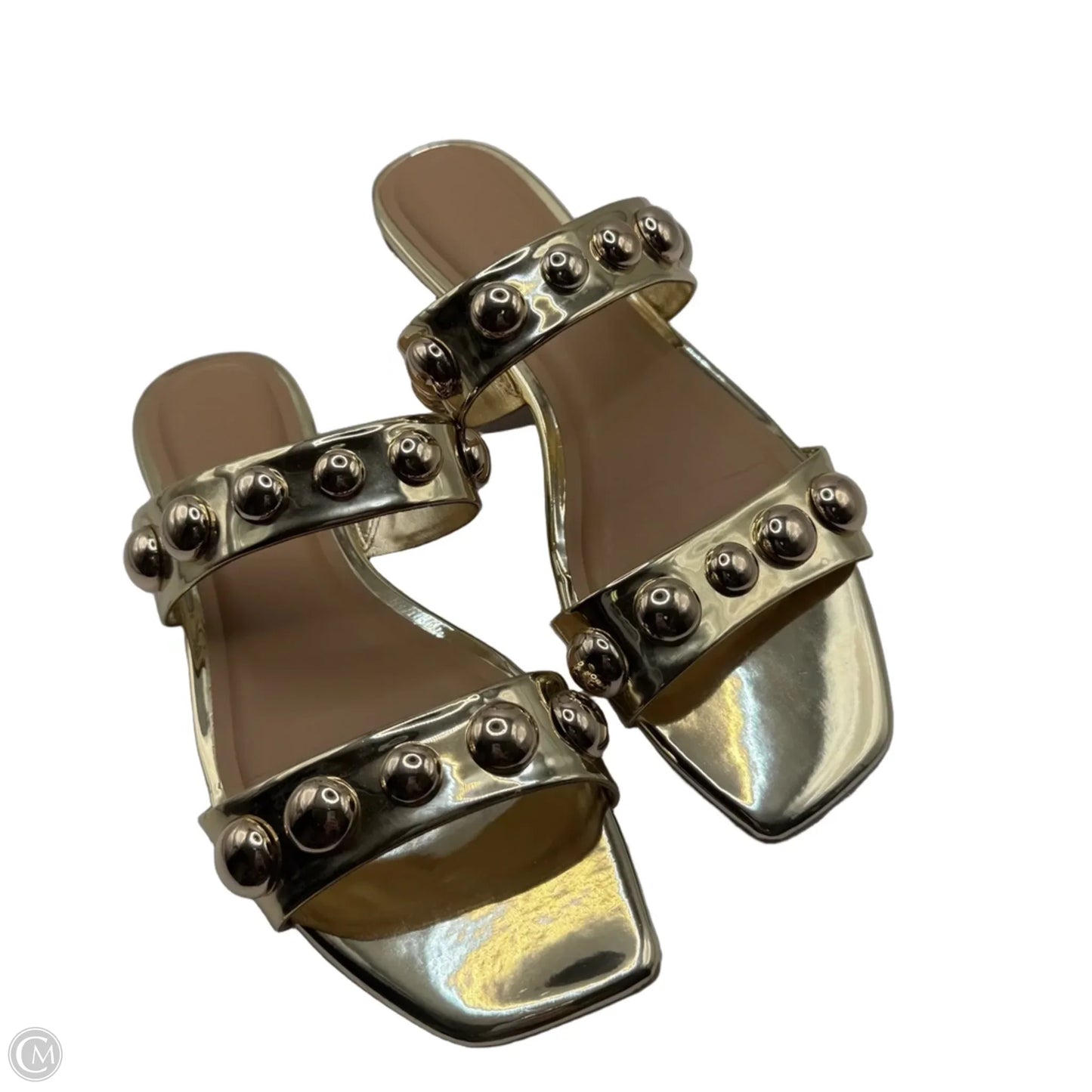 Sandals Flats By Inc In Gold, Size: 8.5